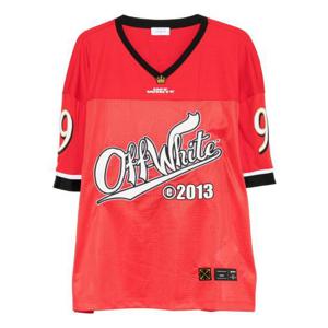 오프화이트 반팔 티셔츠 OMAD003F25JE R003 2701 RED