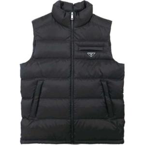 프라다 SGJ191 106O F0002 삼각로고 리나일론 패딩 조끼 자켓