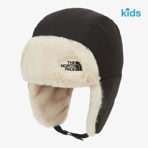 노스페이스키즈 모자 NE3CR53R 블랙 익스페디션 이어머프 캡