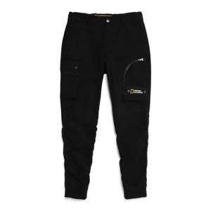 내셔널지오그래픽 N224MPT030 엘크 셔링 조거 팬츠 CARBON BLACK