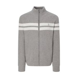 [헤지스]헤지스 베이지 짜임 울혼방 집업니트 WHSW4D333I2