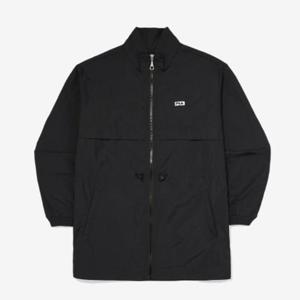 휠라 여성 크링클 롱기장 바람막이 FS2JKG1152F_BLK