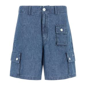 지방시 데님 카고 포켓 버뮤다 쇼츠 BM51JZ5YAP 457
