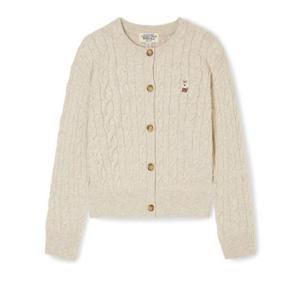 [후아유] 스티브 보카시 케이블 가디건 Steve Bokashi Cable Cardigan   WHCKF4T23F
