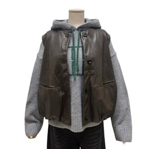 [에이지도르]라운드 단추베스트(ALFIAUE193)