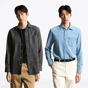 [공식][타미힐피거] 레귤러 데님 셔츠 2종 택1 (T12F7WSH500MT1)
