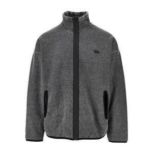 디젤 스탠드 칼라 릴렉스 집업 재킷 A19407 0AJFN 02A