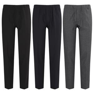 남자 간절기 9부 스판 허리밴딩 슬랙스 LO-SLA-D55