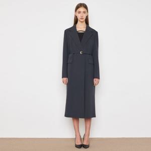 [라인어디션]벨티드 원버튼 테일러드 롱자켓(NWLJPB01)