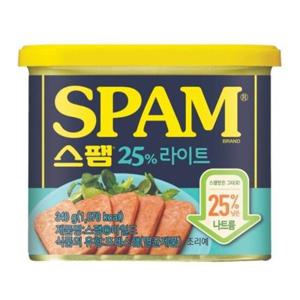 스팸 25%라이트 340g x 9개