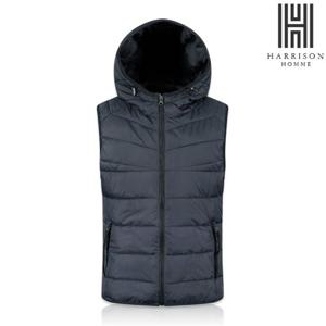 [해리슨] PD57 후드 경량 패딩 조끼 WSP1379