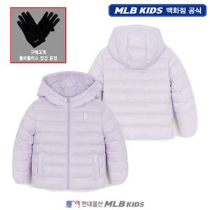 [MLB키즈US] (7ADJB1956-43LDL) [플리스장갑증정] 에어 데일리 경량 덕다운 아동패딩 키즈패딩