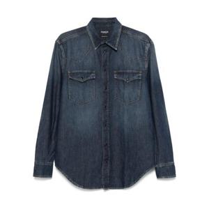 돈답 긴팔 셔츠 UC343R LP4 800 BLUE