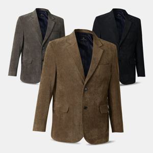 [아즈바이]남성 겨울 코듀로이 골덴 마이 콤비 자켓 YWC01 중년