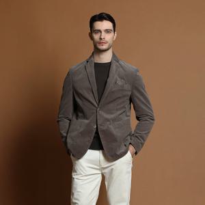 빠니깔레 슬림핏 코듀로이 자켓 D-QCJK51