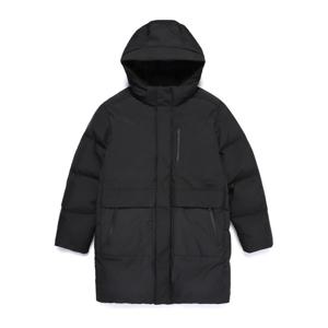 내셔널지오그래픽 N254UDW320 아틀라스 고어 윈드스토퍼 중기장 구스다운 점퍼 BLACK