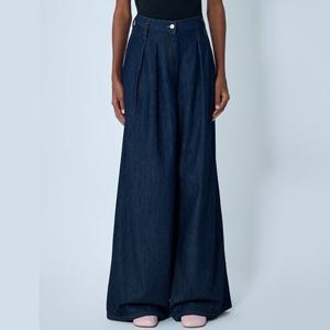 25 FW 드리스 반 노튼 클래식 파이브 포켓 와이드 데님 진 네이비 252 010929 2381 507