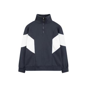 [해리슨][해리슨] 배색 반집업 기모 터틀넥 MJBF1595