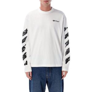 오프화이트 반팔 티셔츠 OMAB09CF25JER003 0110 WHITE