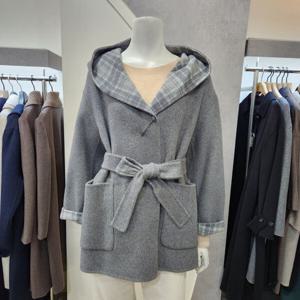 [안지크]후드 하프울코트(AH4HC5100)