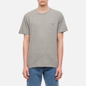 [MAISON KITSUNE] 폭스헤드 패치 반팔 티셔츠 AM00103KJ0008 H150