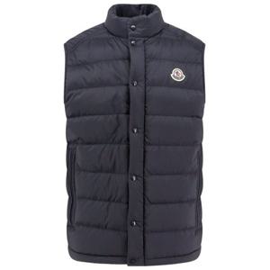 25 FW 몽클레어 Barthe 바르트 로고 패치 퀼팅 베스트 네이비 K10911A00022597YD