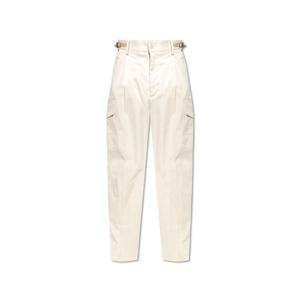 25 FW 몽클레어 가바딘 카고 팬츠 베이지 K20912A00026598R1