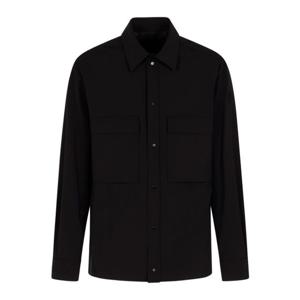 25 FW 몽클레어 롱슬리브 버튼업 포켓 셔츠 블랙 K20912F00002598PM