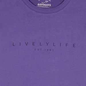 뱅뱅 동백01 레터링 립소매 긴팔티 NTL708