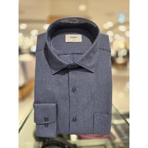 레노마셔츠 기모트윌스판스트라이프 (RPWSG0052BU)