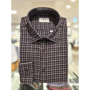 레노마셔츠 다크톤변형윈도우체크기모 (RPWSL0133WN)