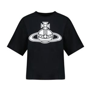 비비안웨스트우드 반팔 티셔츠 3G01004EJ001MN401 BLACK