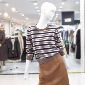 abfz sh06 스트라이프 심플 울 니트 SLBHZ4W62K