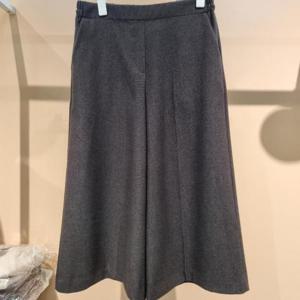 라티움 HC34 국내생산 가을 초겨울 큐롯 7부 와이드 통 바지 T2533PT19