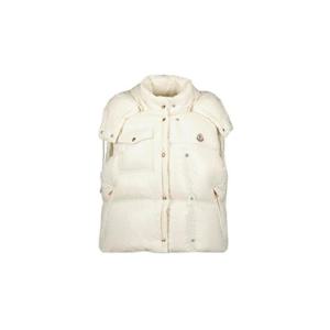 몽클레르 파리오 로고 패치 후드 패딩 조끼 HSCODE62024010  TP947869455