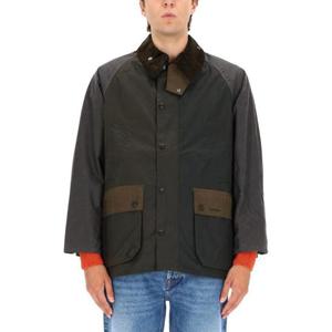 바버 패치워크 오버사이즈 비데일 왁스 재킷 MWX2500 MWXSG51 MU