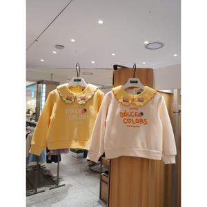 베네통키즈6 컬러스 카라 맨투맨 2컬러 QAMT19561 25W