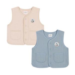 아가방 TC01 겨울 레브삼중지조끼(CREAM,MINT)_ 01S751302