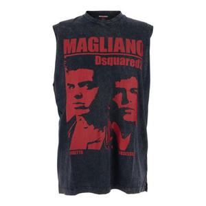 디스퀘어드2 반팔 티셔츠 S71GD1592S21600814 Black