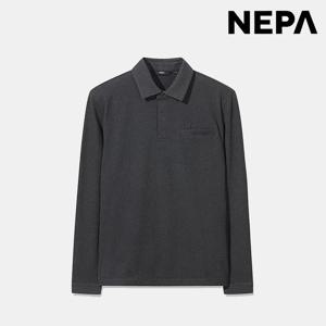네파[택가109,000원]남성 리사이클 기모 폴로티셔츠 7L75216