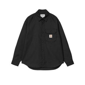 칼하트 WIP 긴팔 셔츠 I035626 89 01 Black rigid