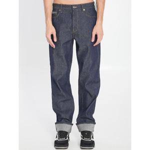 GUCCI Denim trousers with hem details 8345234395