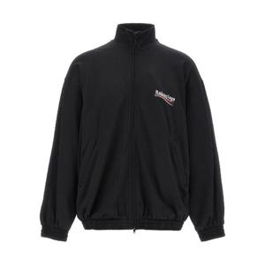 BALENCIAGA 로고 자수 스웨트셔츠 818502TRVE21089