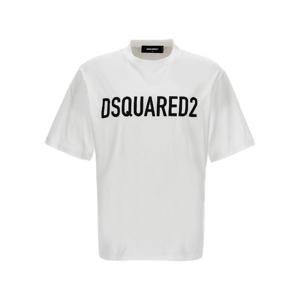 DSQUARED2 로고 티셔츠 S74GD1197D20004100
