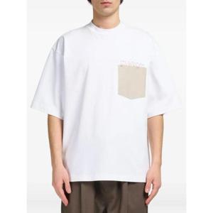 마르니 탑 HUMU0352QS UTC406 0001 WHITE