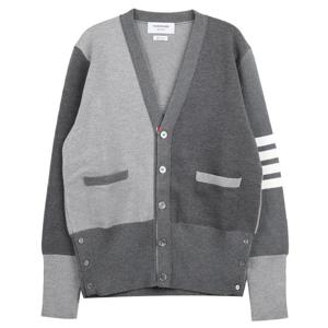 라프리마 톰브라운 펀믹스 밀라노 스티치 울 브이넥 가디건 MKC160F00014-982