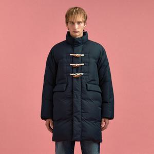 [플랙진]남성 더플 롱 다운 점퍼 네이비 (PWTH4DJL07M)