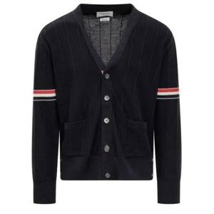 라프리마 톰브라운 울 릴렉스 브이넥 암 밴드 가디건 MKC519A Y1002 415