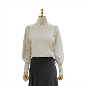 abfz  (AZZ4HW61) 카라폴라 퍼프소매니트