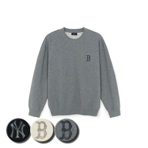 MLB 공용 스트릿 메가로고 맨투맨 티셔츠 (3AMTB1154)